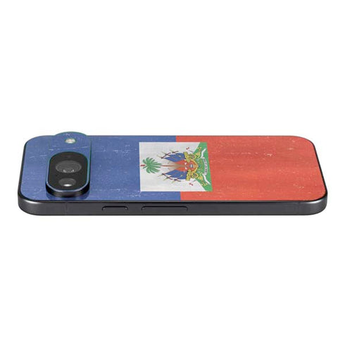 Haiti Flag Distressed Google Pixel 9 Skin